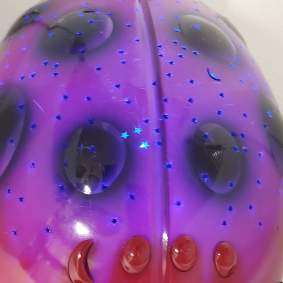 Cloud b Light Up Twilight Ladybug Night Light Plush Star Projector WORKS Baby - Picture 5 of 13